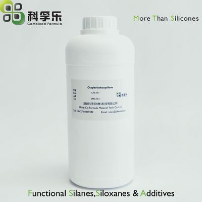 CFS-751, Octyltriethoxysilane Cas 2943-75-1 Silane Water Repellent  AES-3083 OCTEO  OTES A-137