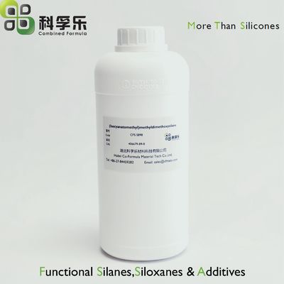 CAS 406679-89-8 Isocyanate Silanes Isocyanatomethyl Methyldimethoxysilane