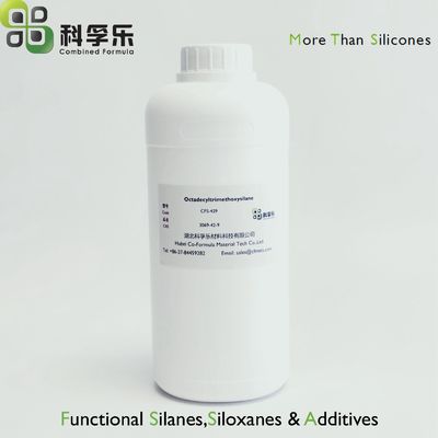 Colorless / White Silicone Water Repellent Octadecyltrimethoxysilane CAS 3069-42-9 OTMS