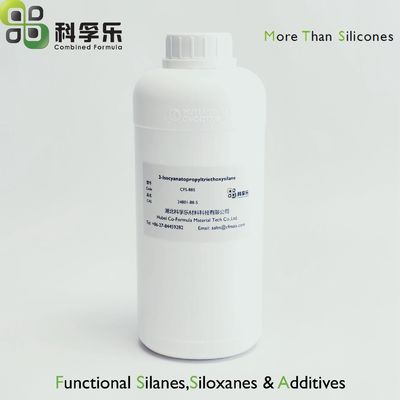 CAS 24801-88-5 Isocyanate Silanes 3 Isocyanatopropyltriethoxysilane KH-907 A-Link 25