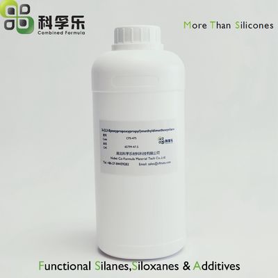CFS-475 3-(2,3-Epoxypropoxypropyl)methyldimethoxysilane CAS 65799-47-5 Epoxy Silanes Adhesion Promoter