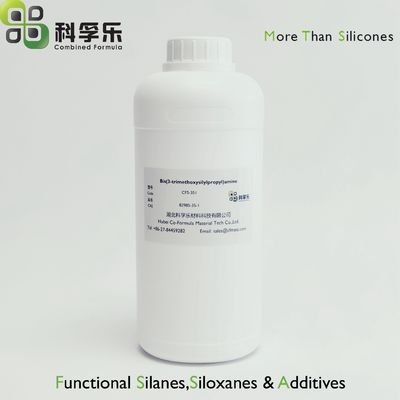 CAS 82985-35-1 Bis 3 Trimethoxysilylpropyl Amine Surface Protector For Coatings