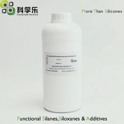 CFS-651 1h, 1h, 2h, 2h-Perfluorodecyltrimethoxysilane CAS 83048-65-1 KBM 7803 Super Hydrophobic Fluoro Silanes