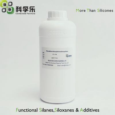 Surfactant Fluoro Silane Nonafluorohexyltrimethoxysilane 85877-79-8 Silicone Additive