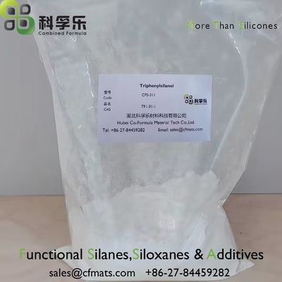 CAS 791-31-1 Silicone Additive C18H16OSi Triphenylsilanol Hydroxytriphenylsilane