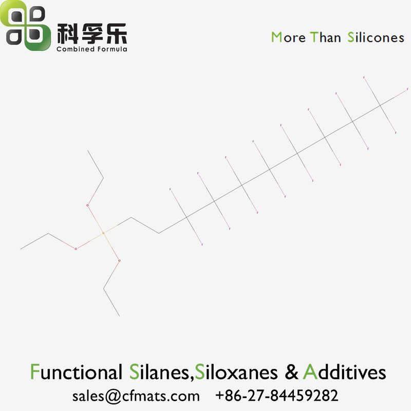 Super Hydrophobic Fluoro Silane CAS 101947-16-4 Perfluorodecyltriethoxysilane FAS-17 