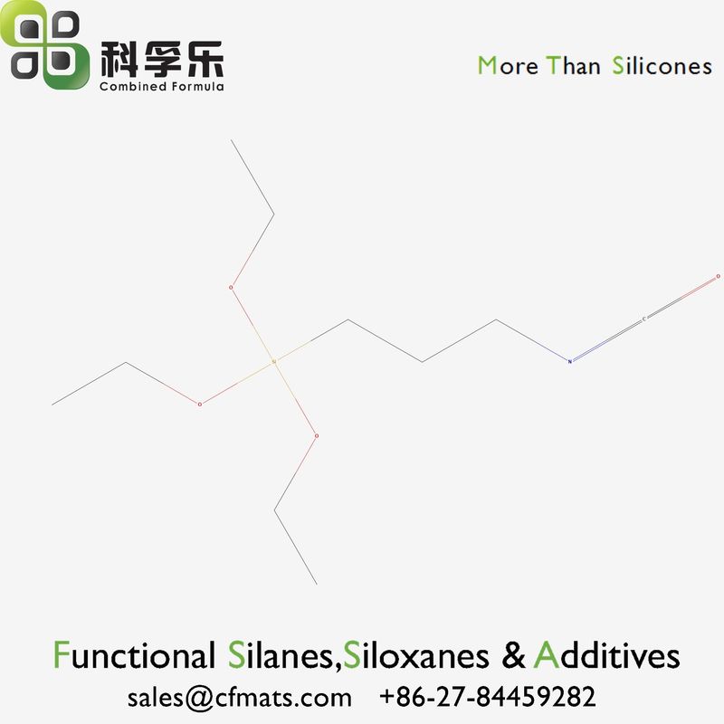 CAS 24801-88-5 Isocyanate Silanes 3 Isocyanatopropyltriethoxysilane KH-907 A-Link 25