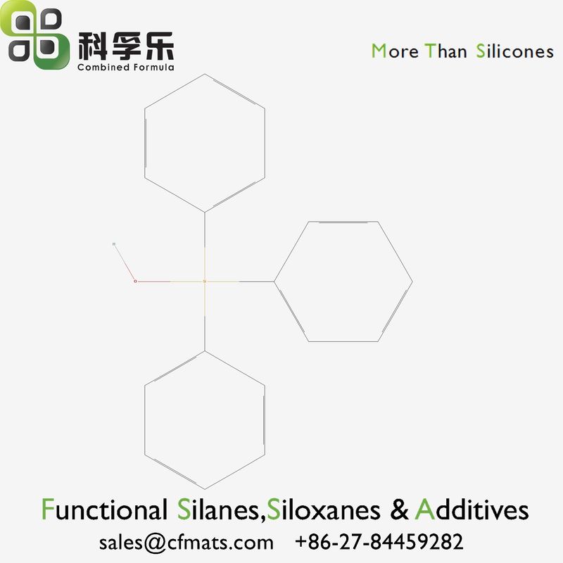 CAS 791-31-1 Silicone Additive C18H16OSi Triphenylsilanol Hydroxytriphenylsilane